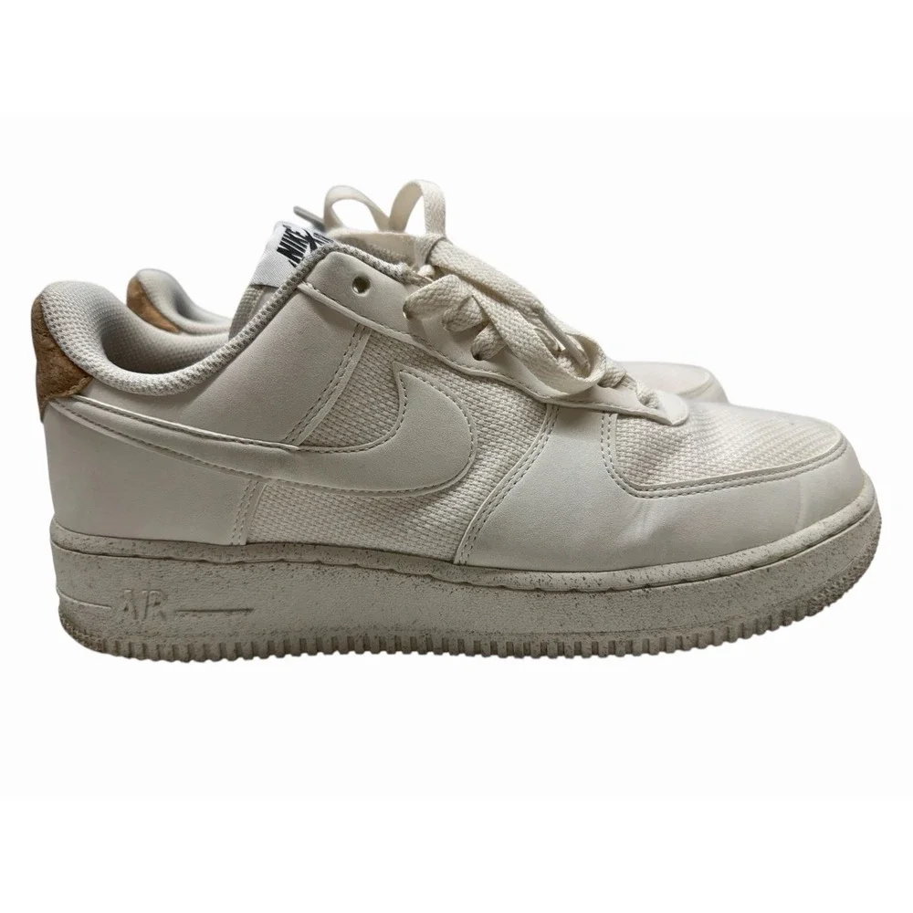 Nike Air Force 1 Shoes Mens Size 8  Cork Sustainable‎ Low DV7184-001 Sneakers